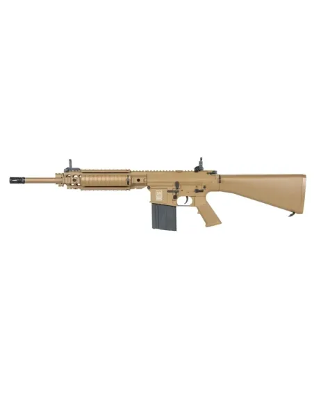 Fusil SR25 Ris Culata Fija Kestrel ETU Tan - Specna Arms
