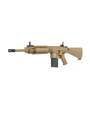 Fusil SR25 Ris Culata Fija Kestrel ETU Tan - Specna Arms