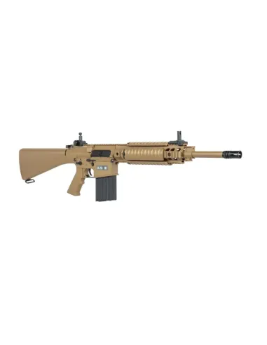Fusil SR25 Ris Culata Fija Kestrel ETU Tan - Specna Arms