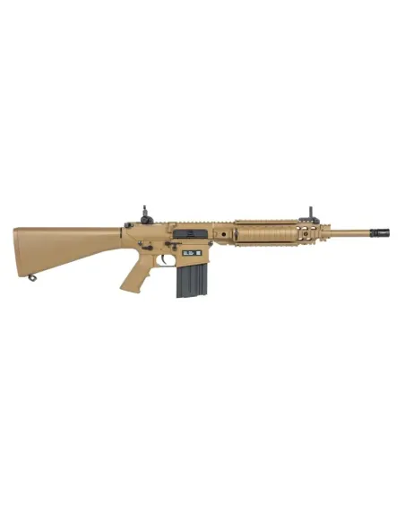 Fusil SR25 Ris Culata Fija Kestrel ETU Tan - Specna Arms