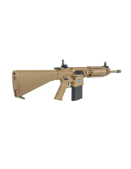Fusil SR25 Ris Culata Fija Kestrel ETU Tan - Specna Arms