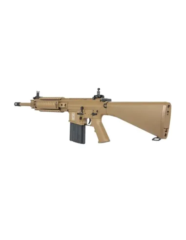 Fusil SR25 Ris Culata Fija Kestrel ETU Tan - Specna Arms