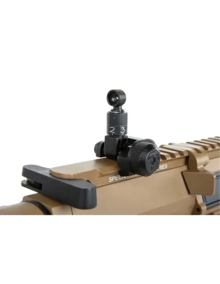 Fusil SR25 Ris Culata Fija Kestrel ETU Tan - Specna Arms