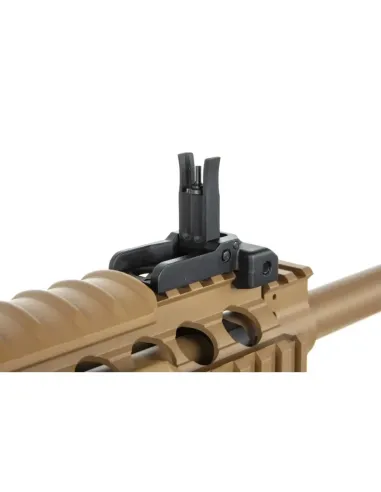 Fusil SR25 Ris Culata Fija Kestrel ETU Tan - Specna Arms