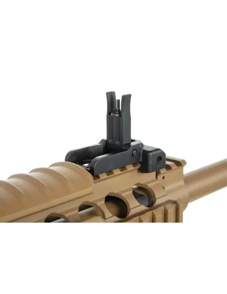 Fusil SR25 Ris Culata Fija Kestrel ETU Tan - Specna Arms