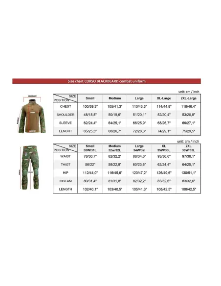 Pantalón Comabte Blackbeard Ranger Green - Corso
