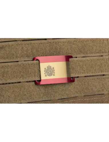 Chapa Molle Bandera España - M4MAGS
