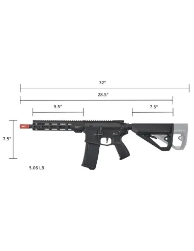Fusil AEG M4 Sword Mod1 CQB 9.55" FE - Arcturus