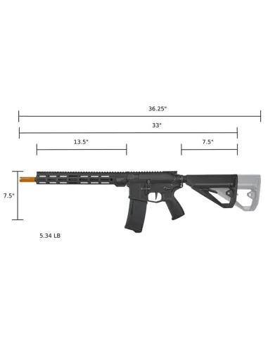 Fusil AEG M4 Sword Mod1 CQB 9.55" FE - Arcturus