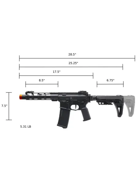 Fusil AEG M4 Sword Mod1 CQB 9.55" FE - Arcturus