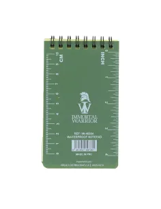 Libreta waterproof 12x8cm - Immortal Warrior 2