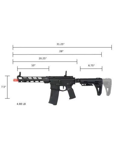 Fusil AEG M4 Sword Mod1 CQB 9.55" FE - Arcturus
