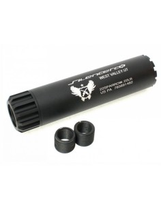 Silenciador WAU 145mm negro