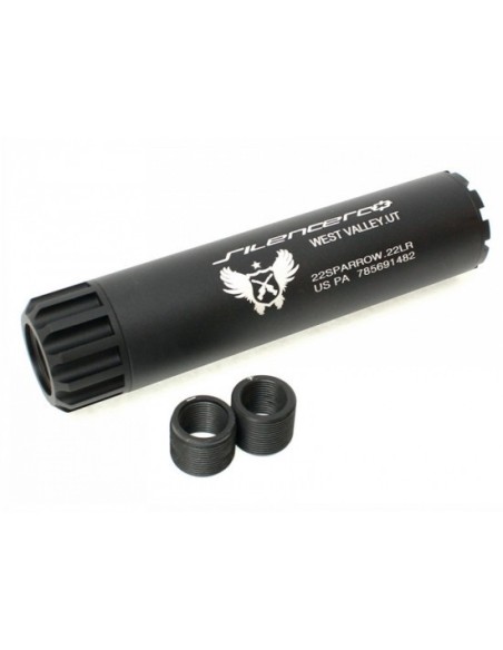 Silenciador WAU 145mm negro