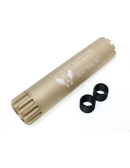 Silenciador WAU 145mm tan