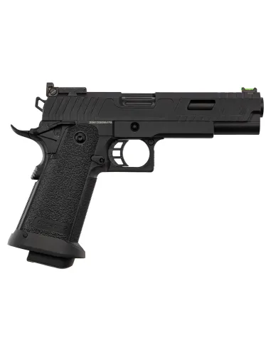 Pistola Gas Hi-Capa Slide Cut Negra/Dorada - Golden Eagle