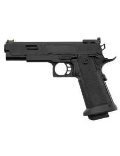 Pistola Gas Hi-Capa Slide Cut Negra/Dorada - Golden Eagle