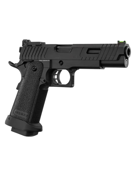 Pistola Gas Hi-Capa Slide Cut Negra/Dorada - Golden Eagle