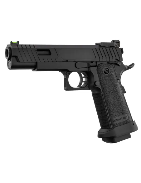 Pistola Gas Hi-Capa Slide Cut Negra/Dorada - Golden Eagle