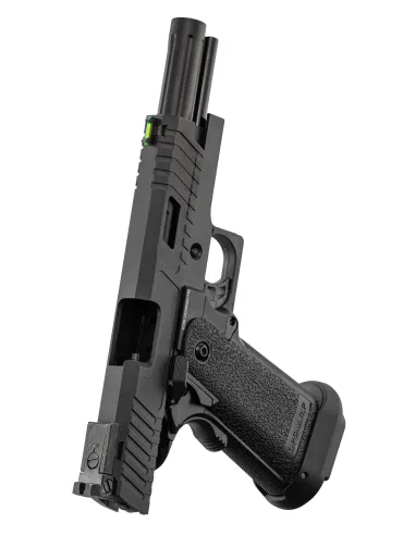 Pistola Gas Hi-Capa Slide Cut Negra/Dorada - Golden Eagle