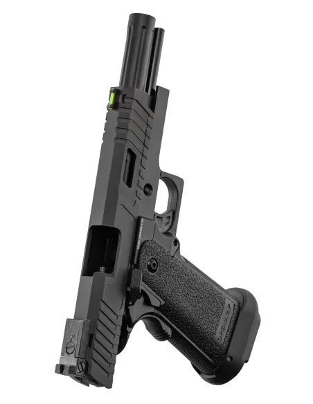 Pistola Gas Hi-Capa Slide Cut Negra/Dorada - Golden Eagle