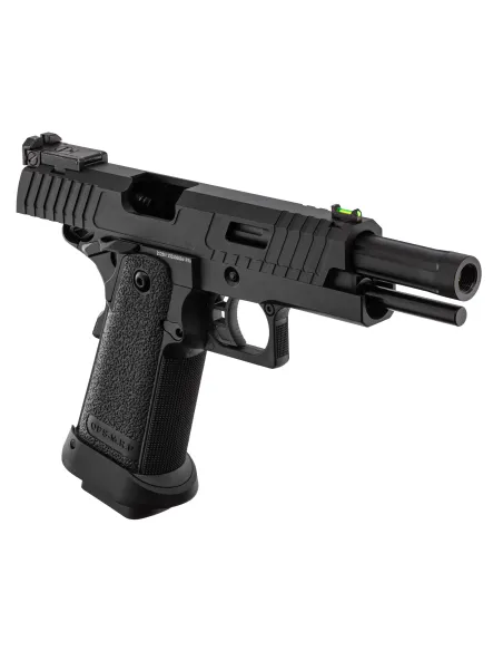 Pistola Gas Hi-Capa Slide Cut Negra/Dorada - Golden Eagle