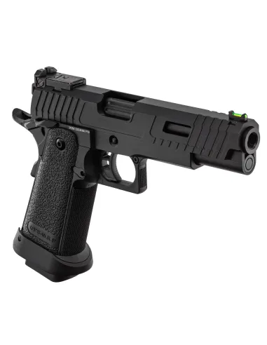 Pistola Gas Hi-Capa Slide Cut Negra/Dorada - Golden Eagle