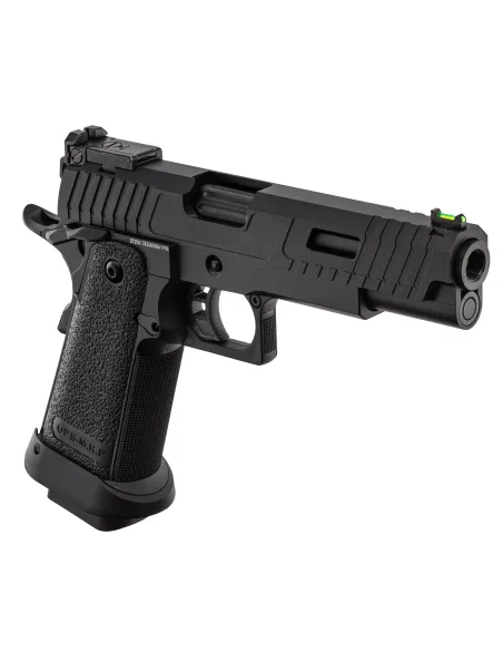 Pistola Gas Hi-Capa Slide Cut Negra/Dorada - Golden Eagle