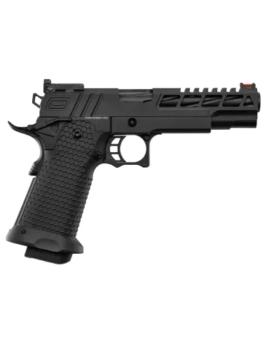 Pistola Gas Hi-Capa Slide Cut Negra/Dorada - Golden Eagle