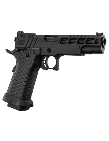 Pistola Gas Hi-Capa Slide Cut Negra/Dorada - Golden Eagle