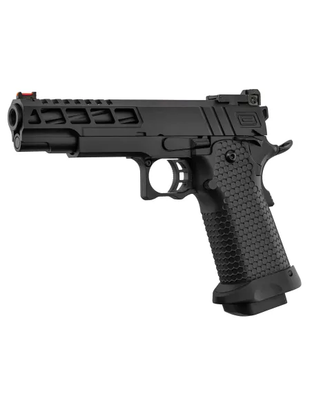 Pistola Gas Hi-Capa Slide Cut Negra/Dorada - Golden Eagle
