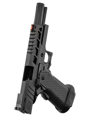 Pistola Gas Hi-Capa Slide Cut Negra/Dorada - Golden Eagle