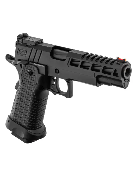 Pistola Gas Hi-Capa Slide Cut Negra/Dorada - Golden Eagle