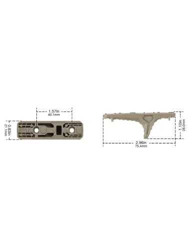Grip Hand Stop - M-lok - MP
