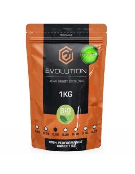 Bolas Bio 0.25 Trazadoras Bolsa 1Kg - Evolution