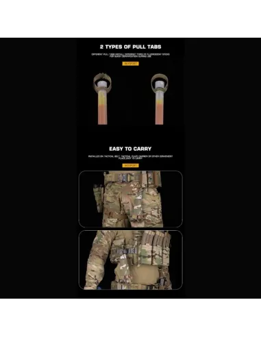 Glow Stick Tactical Storage Pouch - Wosport