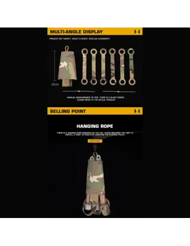 Glow Stick Tactical Storage Pouch - Wosport