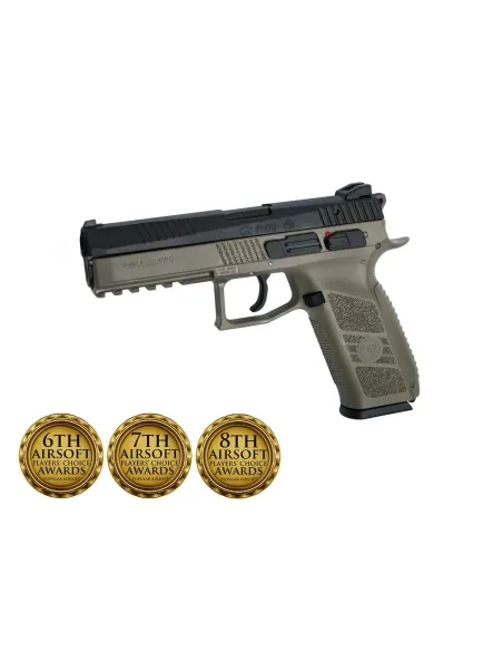 Pistola GBB CZ P-09 Bitono Maletín - ASG
