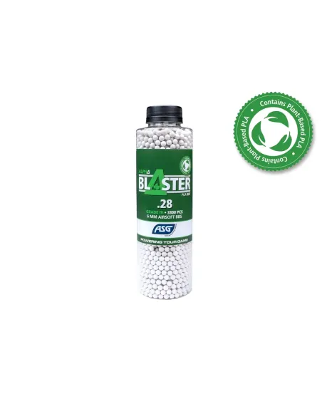 Bolas Bio 0.28 Alpha PLA Bote 3300 Bolas - AGS