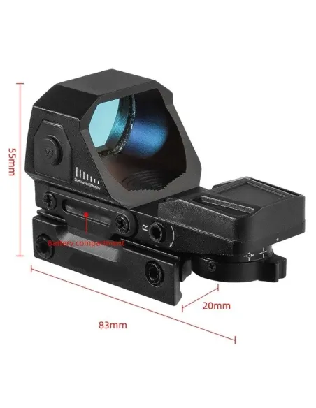 Visor Reflex HD101