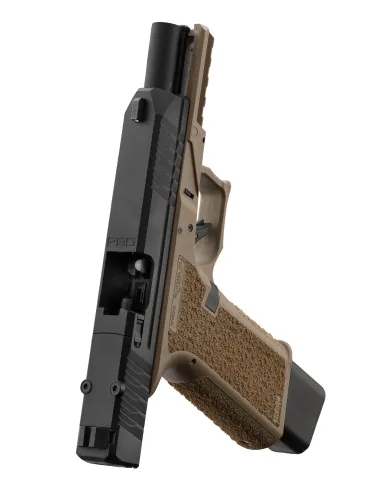 Pistola Gas P80 PFS9 Tan-Negro - Double Eagle