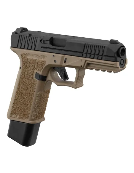 Pistola Gas P80 PFS9 Tan-Negro - Double Eagle