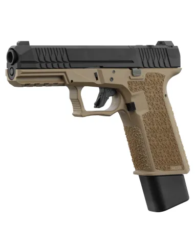 Pistola Gas P80 PFS9 Tan-Negro - Double Eagle