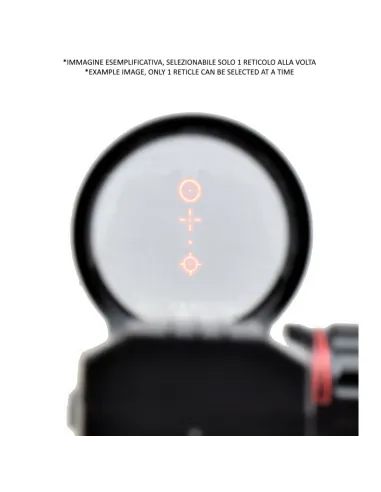 Visor Punto Rojo Multiretícula HD110 - JS Tactical