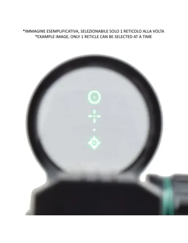 Visor Punto Rojo Multiretícula HD110 - JS Tactical