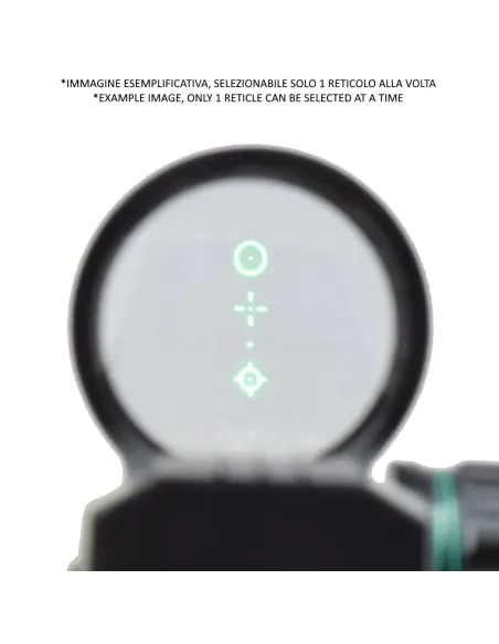 Visor Punto Rojo Multiretícula HD110 - JS Tactical