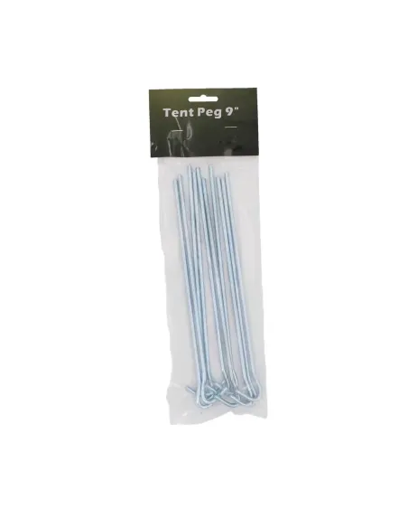 Piquetas acero 23 cm - 10 pcs - IW
