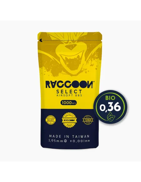 BOLAS Select BIO 0.36g - 1000 bbs - Raccoon