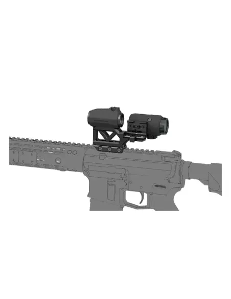 Set On in 1 Visor Punto rojo Maverick + Magnificador - Vector Optics