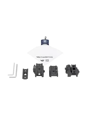 Set On in 1 Visor Punto rojo Maverick + Magnificador - Vector Optics